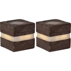 Stonecube solcell 2pack