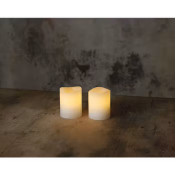 Piff & Puff ljus 2pack, batteri ingår