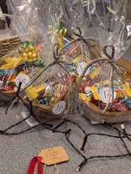 Olivskål med godis Inslagen