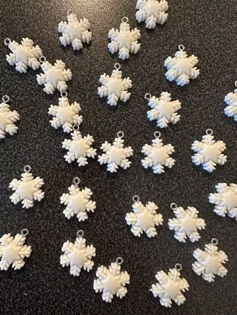 BERLOCK VIT FIN SNÖSTJÄRNA