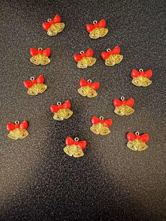 BERLOCK BJÄLLRA GUL GLITTER