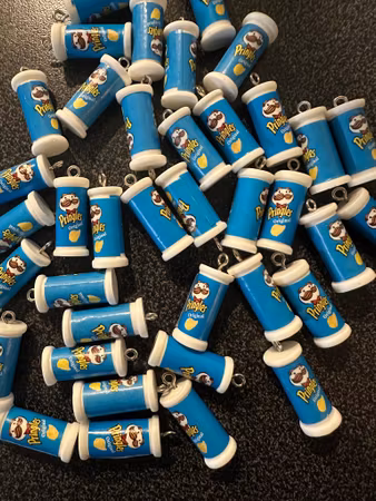 BERLOCK PRINGLES BLÅ andrahandssortering