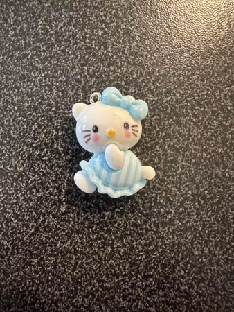 BERLOCK HELLO KITTY STOR BLÅ
