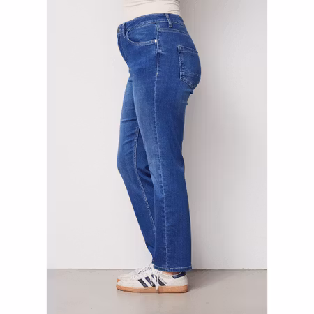ISAY, Monza Straight Jeans - Mid Denim