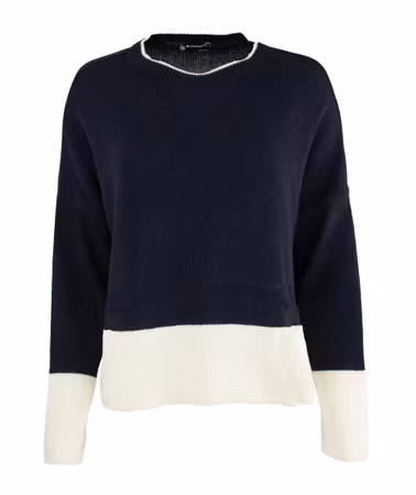 Boheme, Genser, Navy/Offwhite