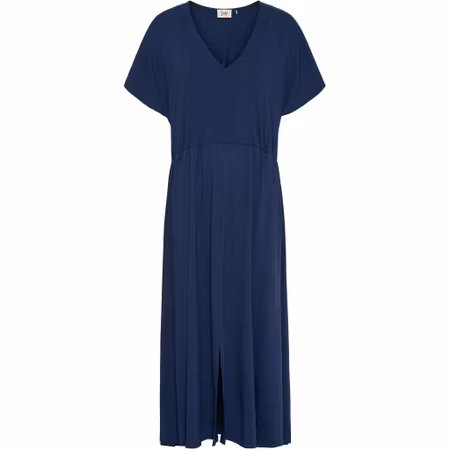ISAY Louis V-Neck Dress Navy