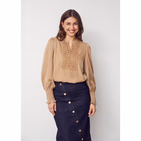 ISAY - Emily Blouse Luxury Camel