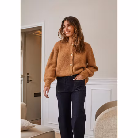 ISAY - Joa Knit Cardigan Luxury Camel
