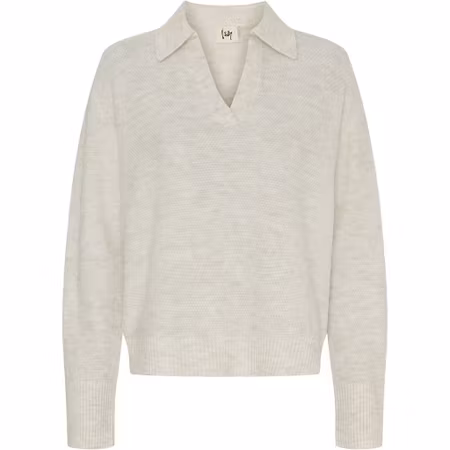 ISAY - Anna Colar Knit - Broken White