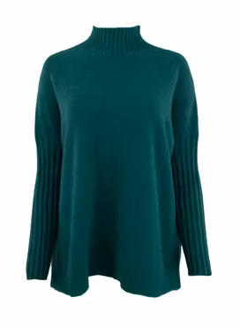 Boheme - Genser Turtleneck - Botanical Green