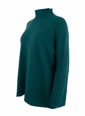 Boheme - Genser Turtleneck - Botanical Green