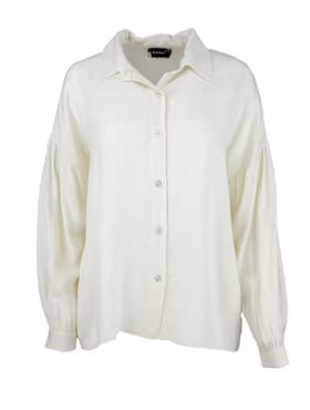 Boheme - Skjorte Kort Offwhite