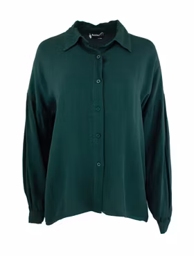 Boheme - Skjorte Kort Forest Green