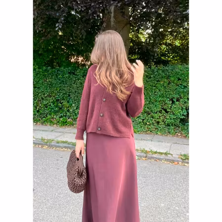 ISAY - Anna Colar Cardigan Wine