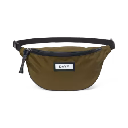 Day Medium Nylon Rumpetaske Oliven