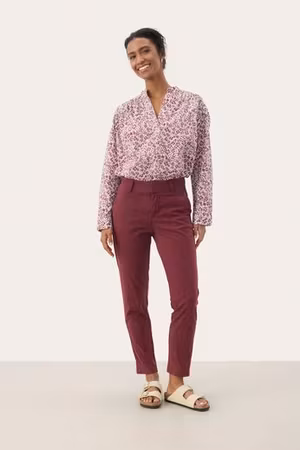 Part Two - Soffys Pants - Tawny Port Red