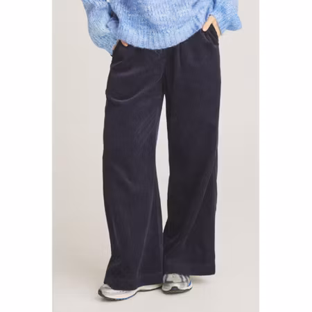 Luxzuz - Cord Pants Night Blue