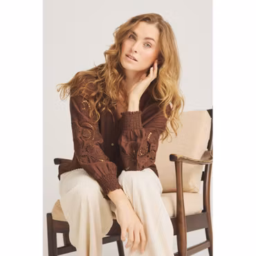 Luxzuz - Ari Shirt Brown