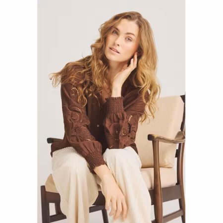 Luxzuz - Ari Shirt Brown