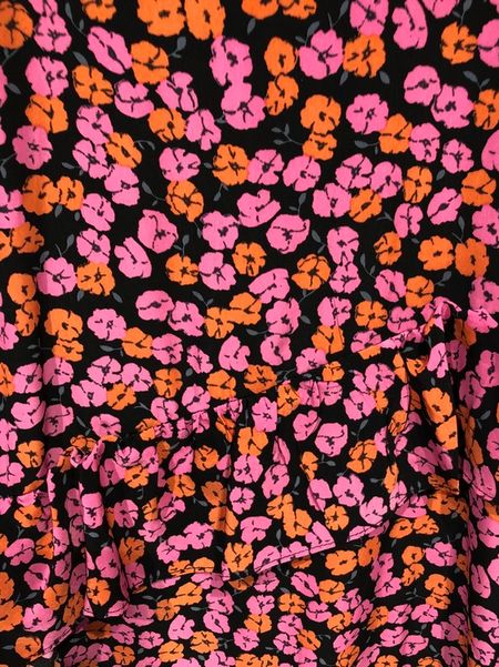 Garden Long Dress - Pink