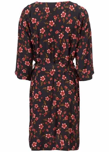 Siesta Print Dress - Fall Flower