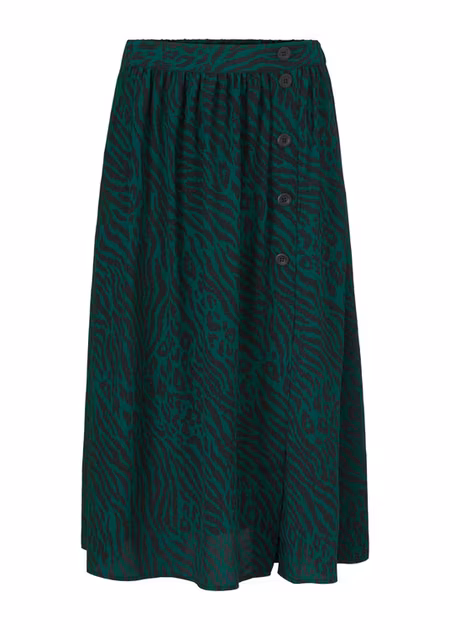 Vivaldi Print Skirt - Wild Animal Gemstone