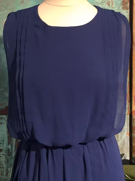 Kate Long Dress - Dark Blue