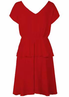 Field Dress - Apple Red