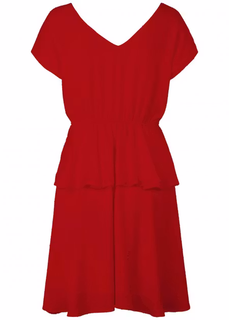 Field Dress - Apple Red