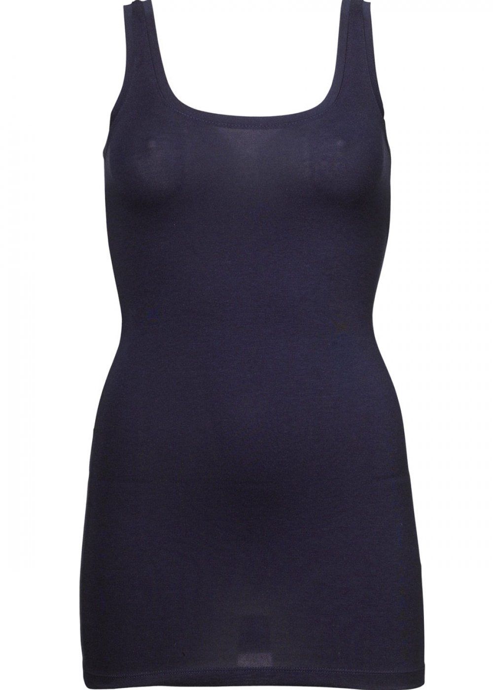 Tulla Tank Top - Navy Noir