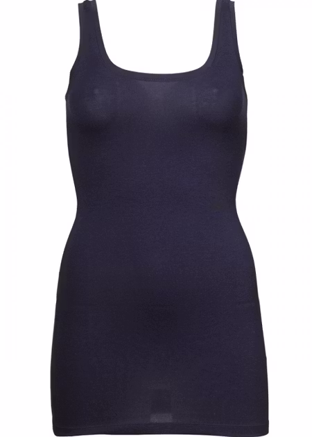 Tulla Tank Top - Navy Noir