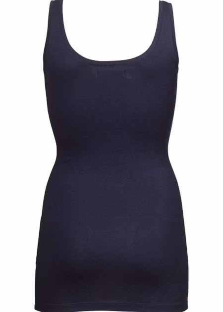 Tulla Tank Top - Navy Noir
