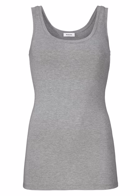 Tulla Tank Top - Grey Melange