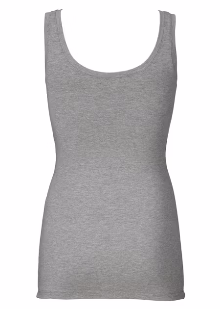 Tulla Tank Top - Grey Melange