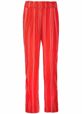 Grazie Print Pant - Red Stripe