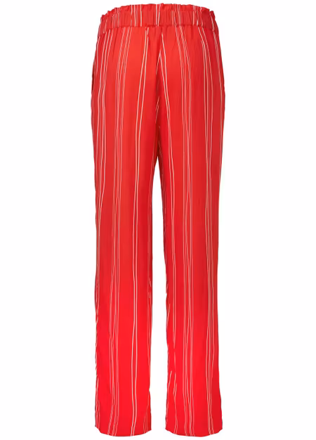 Grazie Print Pant - Red Stripe
