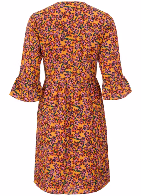 Madonna Print Dress - Flower Love