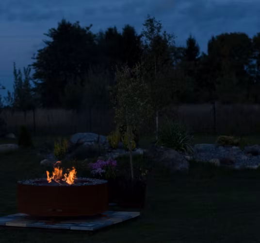 Eldstad Luna corten. Fraktfritt. Ord pris 14900 kr