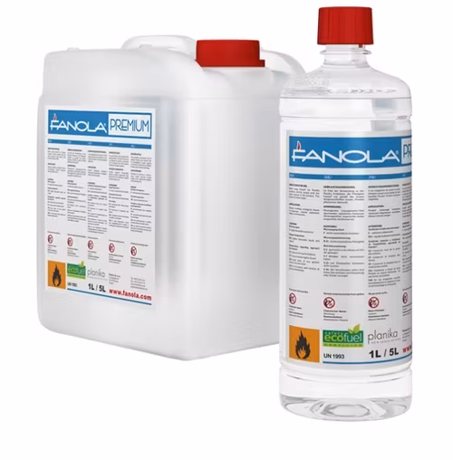 12 st Fanola 1 liters flaskor Etanol till Planika produkter