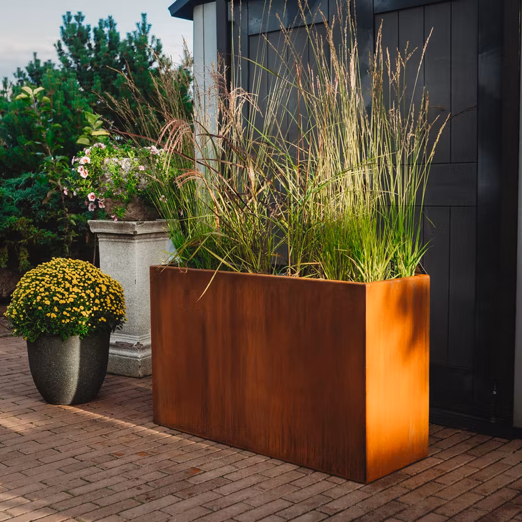 Kruka corten Lilly