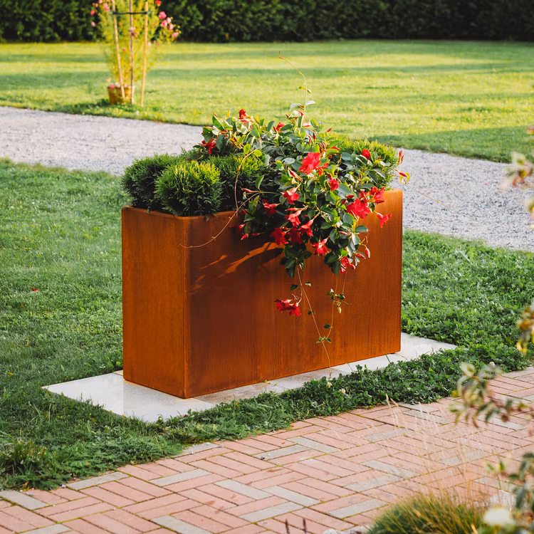 Kruka corten Lilly