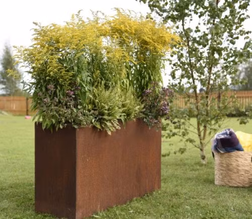 Kruka corten Lilly