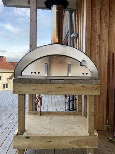 Pizzaiolo pizzaugn, gasoldriven, 2-4 pizzor.