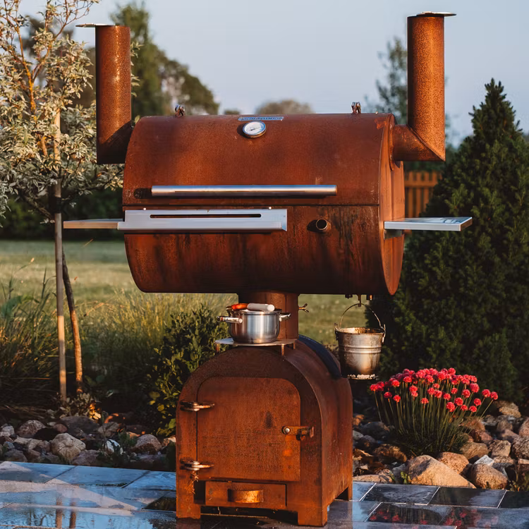 GrillSymbol Smoky Beast BBQ Rökgrill. Fraktfritt