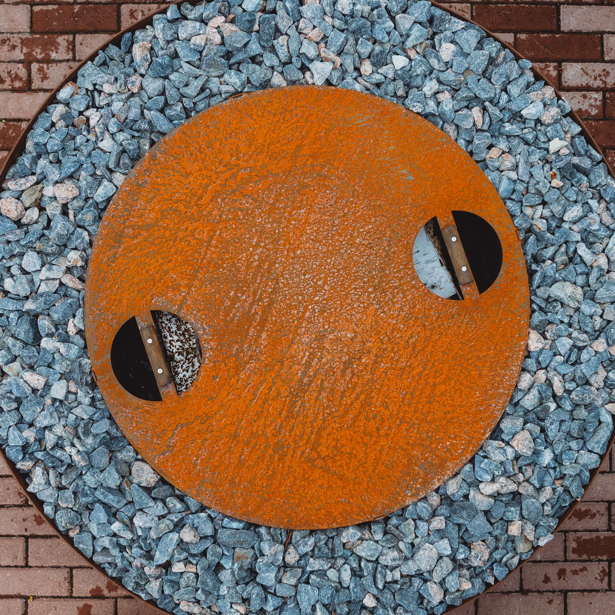 Eldstad Luna corten. Fraktfritt. Ord pris 14900 kr