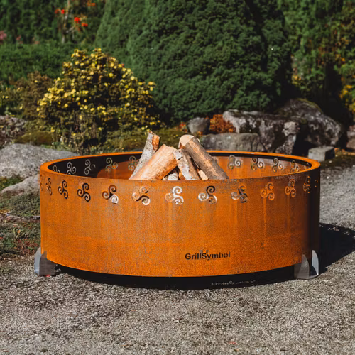 eldstad utomhus Legend ø 116 cm