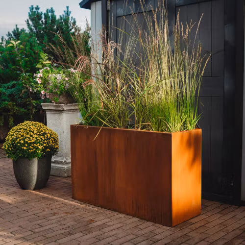 Kruka corten Lilly