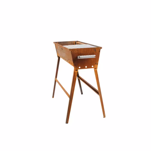 Naked Chef Kolgrill, underbar corten grill
