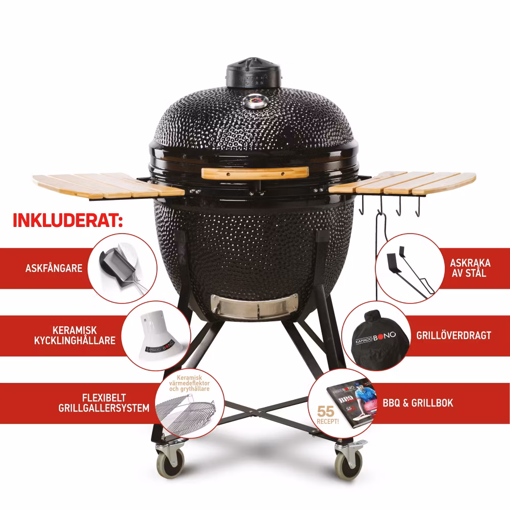 Kamado Bono Limited Svart