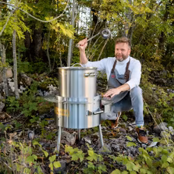 Soppstation med gasolbrännare 17 L grillsymbol